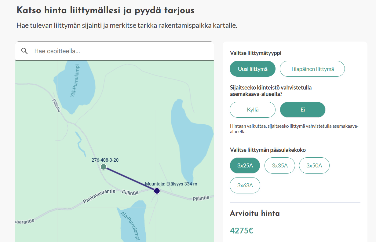 Kuvituskuva, jossa näkyy liittymälaskuri